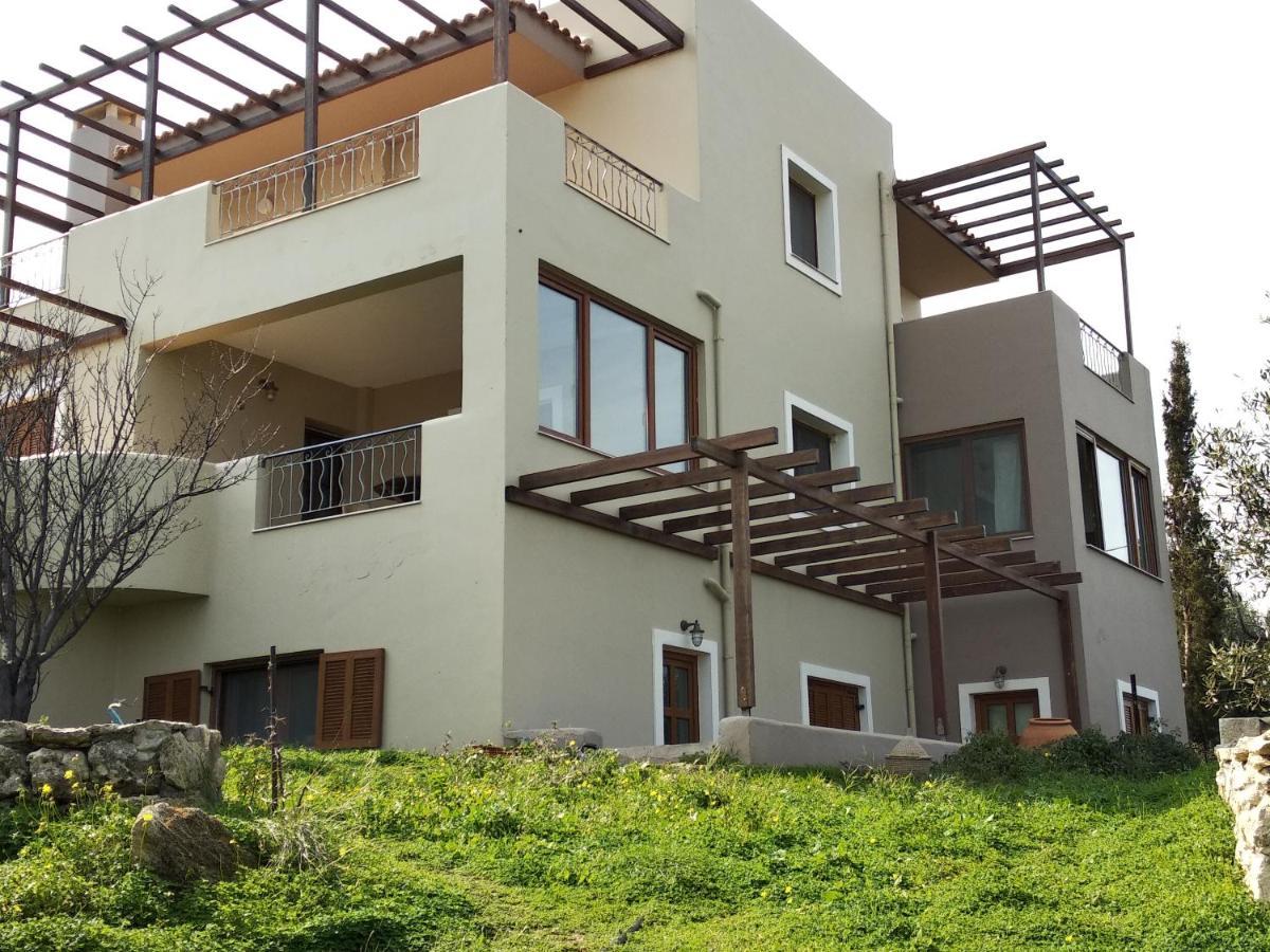 Aletraki -Off-Grid Retreat Above Heraklion, Peaceful Views أرتشانيس المظهر الخارجي الصورة